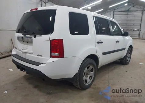 2014 Honda Pilot Lx z USA, uszkodzony, nr VIN 5FNYF4H23EB020007
